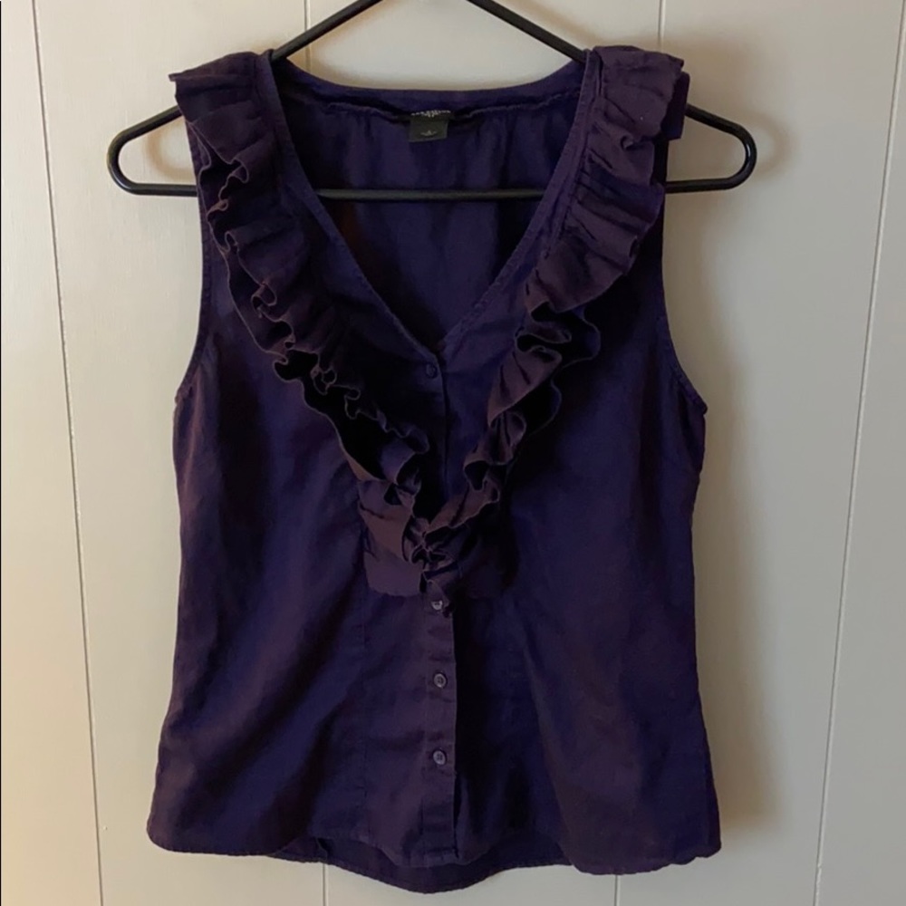 Ann Taylor button down blouse